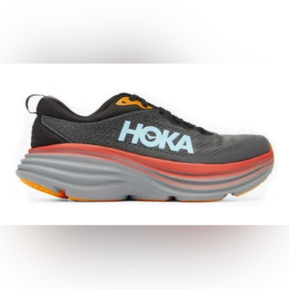 HOKA ONE ONE Bondi 8 Trail Running Shoes Anthracite Castlerock